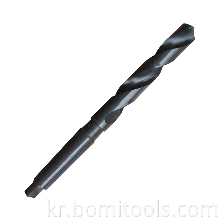 Black-Finish-Milled-DIN345-Morse-HSS-Taper